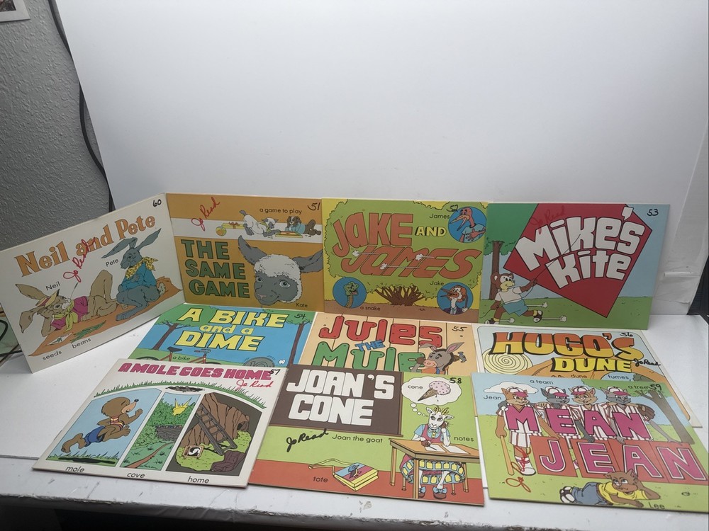 Modern Curriculum Press Phonics Practice Readers Short Vowels Book 1-10