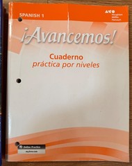 Avancemos! Spanish 1 Text, Teacher’s Edition Hardcover & Practice Packet