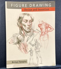 Figure Drawing: Design and Invention by Michael Hampton Art Anatomy Book