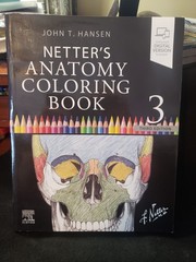 Netters Anatomy Coloring Book (Netter Basic Science) – Paperback – GOOD