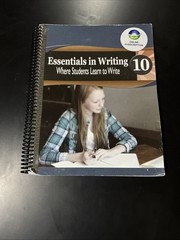 Essentials in Writing Where Students Learn To Write 10 Matthew Stephens