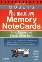Mosby’s Pharmacology Memory NoteCards: Visual, Mnemonic, and Memory Aids for…