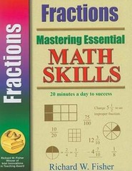 Mastering Essential Math Skills: Fractions by Richard W Fisher: Used