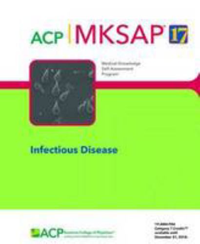 MKSAP; R 17 Infectious Disease – 9781938245275, BROWN, paperback, new