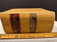 1945 Websters New Internation Dictionary English Language 2nd Edition Unabridged
