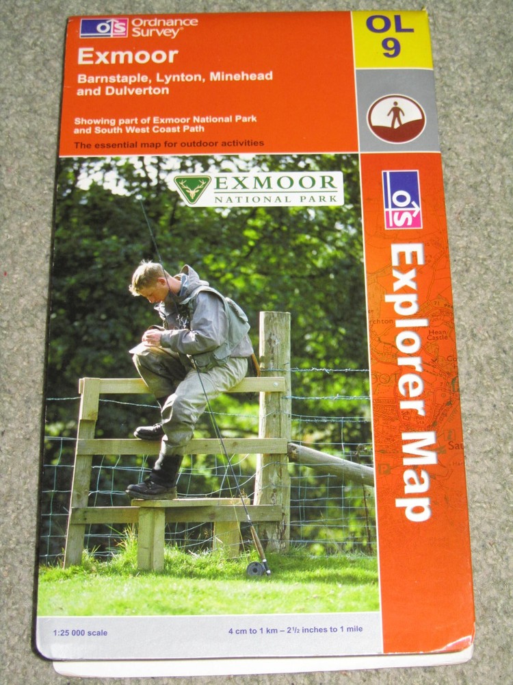 OS Ordnance Survey Explorer / Outdoor Leisure maps – assorted editions – vgc