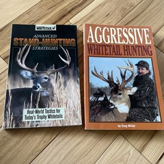 Lot Of 2 Adv Stand Hunting Whitetail Deer Paperback Books Bartylla and Miller