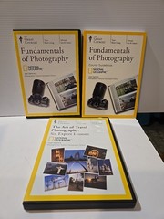 Great Courses DVD Set + Guidebook Fundamentals of Photography + Travel Photogrpy