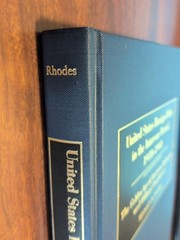 United States Foreign Policy in the Interwar Period 1918-1941 Benjamin D. Rhodes