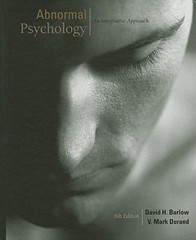 Abnormal Psychology : An Integrated Approach David H., Durand, V.