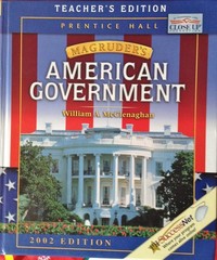 Magruder’s American Government, Teacher’s Edition