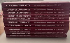 Lexis Nexis, Corbin On Contracts, 2025 Spring Cumulative Supplement Vol 1-15