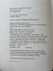 Bodies of War by Lisa M. Budreau (2010, New York University Press, HC)