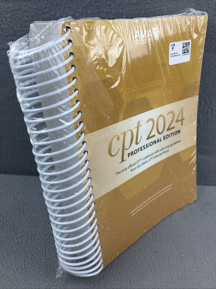 CPT Professional 2024 – Spiral-bound, by American Medical Association – New