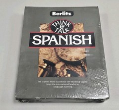Berlitz Think & Talk Spanish Complete Set Of 6 Cassettes & Books *NEW SEALED*