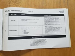 Daily Vocabulary Level 7 Teacher Resource Book by Houghton Mifflin