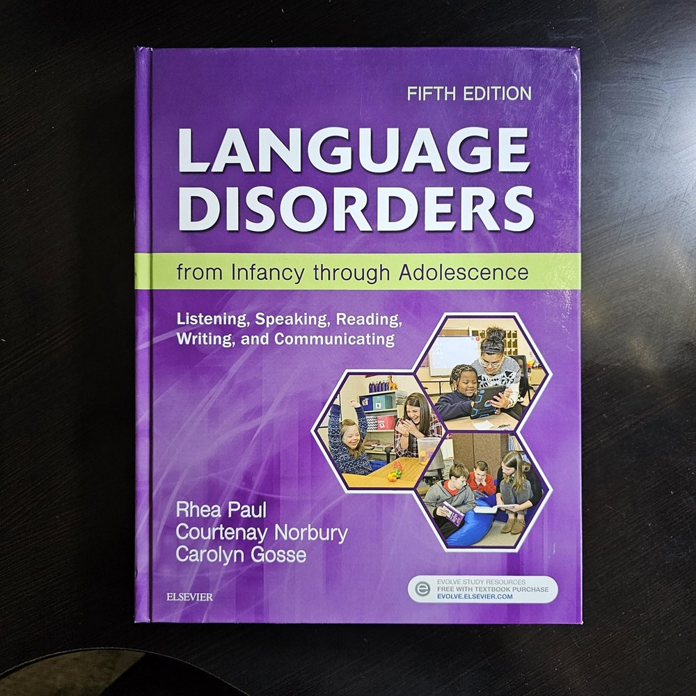 Language Disorders from Infancy through Adolescence: Listening, Speaking, Re…