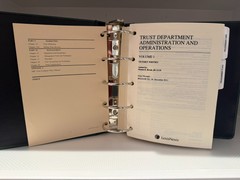 Trust Department Administration and Operations by Victor P. Whitney – 12/2012