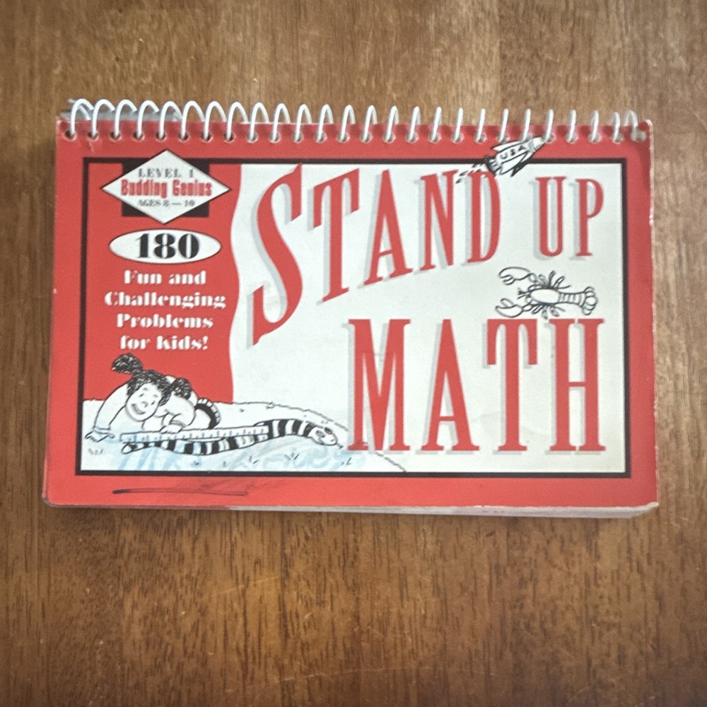 Matt Parker Stand Up Math Study Guide Ring/Wire Bound Building Basics