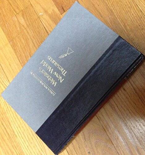 Webster’s New World Thesaurus – Paperback By Laird, Charlton – GOOD