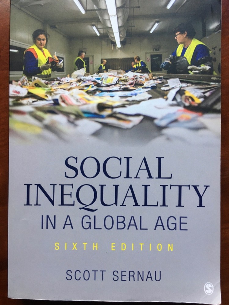 Social Inequality in a Global Age Paperback Scott R. Sernau, 3 pages marked up