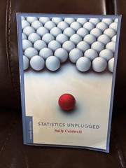 Statistics Unplugged by Sally Caldwell. Paperback In Very Good Condition