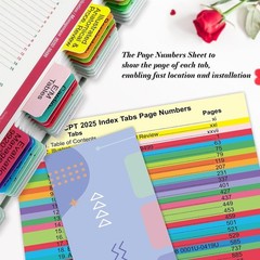 Customizable Color-Coded CPT 2025 Index Tabs with Alignment Guide Included