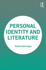 Personal Identity and Literature by Patrick Colm Hogan (English) Paperback Book