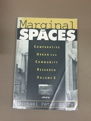 Marginal Spaces (COMPARATIVE URBAN AND COMMUNITY RESEARCH) By Sm