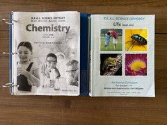 REAL Life Odyssey Life & Chemistry Level One Grade 1-4 and 1-5 Very Clean Copies