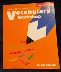 NEW Vocabulary Workshop, Level Orange by Jerome Shostak 1999 Paperback