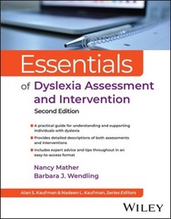 Essentials of Dyslexia Assessment and Intervention, Paperback by Mather, Nanc…