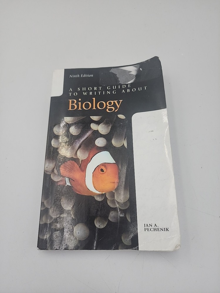 A Short Guide to Writing about Biology by Jan Pechenik (2015, Trade Paperback)