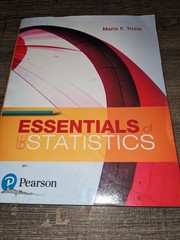 ESSENTIALS OF STATISTICS 6E MARIO F TRIOLA SOFT COVER BOOK