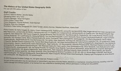 Abeka The History of Our United States Student Geography Skills and Answer Key