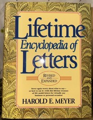 Lifetime Encyclopedia of Letters [Hardcover] Meyer, Harold E.