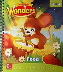 World of Wonders Teacher Edition Unit 4 (ELEMENTARY – Spiral-bound – Very Good