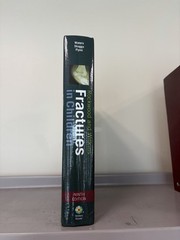 Rockwood And Wilkins Fractures In Children 9th Edition