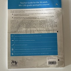 Cultural Issues Package by Master Books Inc. With Both Required Reading Books