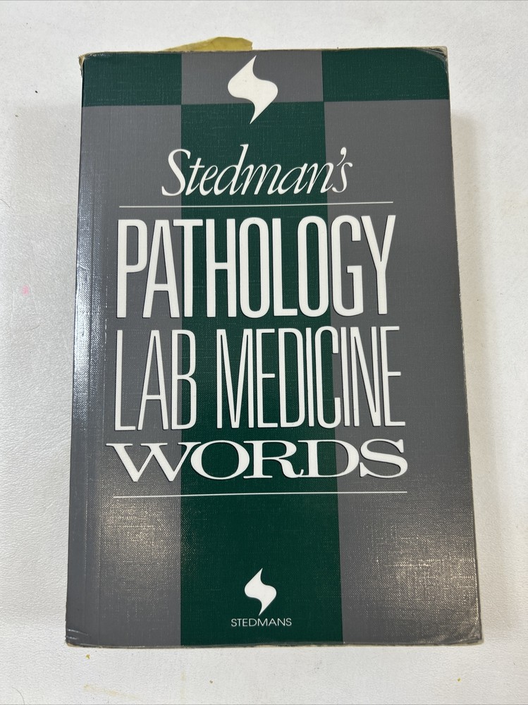 Stedman’s Pathology and Lab Medicine Words – Stedman (1992, Paperback)