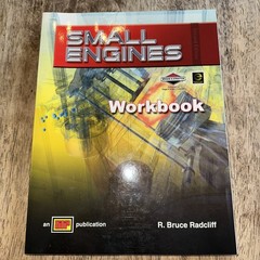 SMALL ENGINES WORKBOOK By R. Bruce Radcliff **BRAND NEW** Second Edition