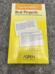 Emanuel Law In A Flash Cards Real Property 2006 Bar Exam Study Aid Aspen Publish