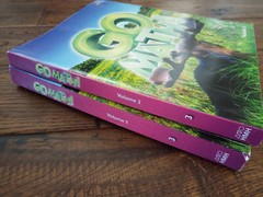 Lot 2 Go Math! Student Edition Set 3rd Grade 3 Volume 1 and 2 Books