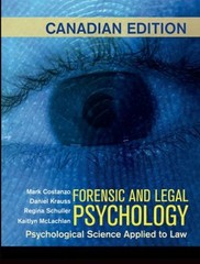 Forensic and Legal Psychology Canadian Edition Hardcover