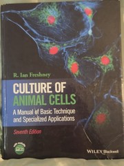 Culture of Animal Cells by R. Ian Freshney (Hardback, 2016)