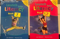 Web Launch Into Literacy Book 1 & 2 Teaching Resource Set Oxford Literacy