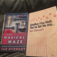 IAN STEWART Book LOT The Magical Maze Another Fine Math You’ve Got Me Into