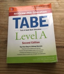 McGraw-Hill Education TABE Level A 2nd Ed Test Of Adult Basic Education