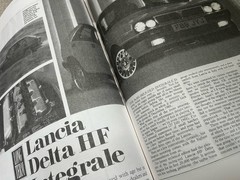 Lancia Delta Inc S4 & Integrale – Paperback Road Tests /Advert Book Trevor Alder
