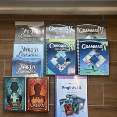 Abeka English 10 Teacher Lot World Literature Grammar Composition IV Homeschool